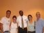 Jos� Zuquim, presidente da Braztoa; Danielle Roman, diretora do Escrit�rio de Turismo de St. Maarten para a Am�rica do Sul; Eugene Holiday, presidente do International Princess Juliana Airport; Germana Barros Magalh�es, t�cnica do Sebrae Nacional; e Vitor Iglezias Cid, gerente de Segmenta��o e Produto da Embratur.